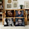 Herec Mads Mikkelsen Povlak na polštář Módní čtvercový povlak na polštář Ložnice Pohovka Obývací pokoj Ins Dekorace Volný čas