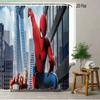 Rocket Raccoon & Groot Guardians Of The Galaxy Space Battle Waterproof Shower Curtain For Cosmic Bathroom Decor