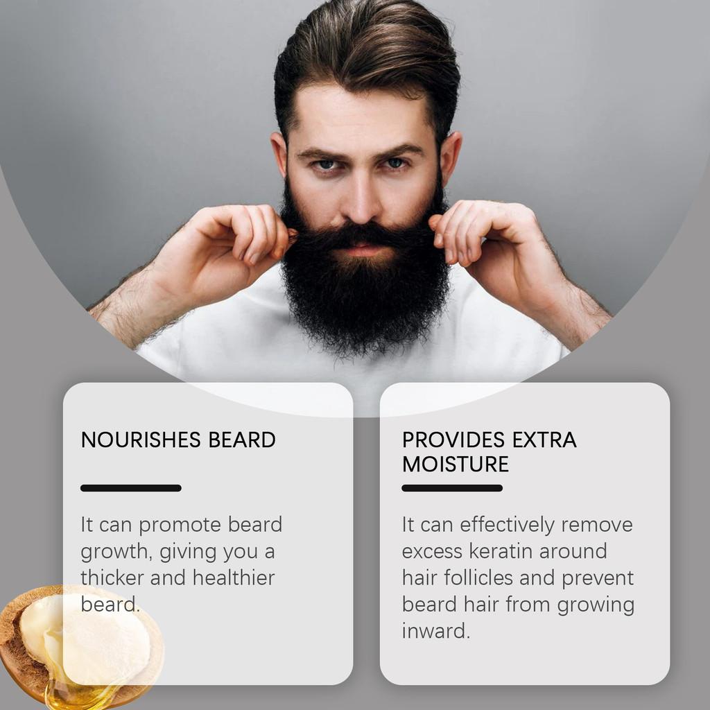 East Moon Pflegender Bartconditioner Für Männer Feuchtigkeitsspendend Hydrierend Reparierend Gegen Frizz Starke Bartpflege 100ml