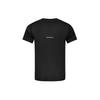 Asics Logo Print Crew Neck Drop Shoulder Short Sleeve T-Shirt Men Tops Black 2011C836-001