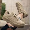 Fashion Vintage Men Casual Work Shoes Men Skateboard Shoe Wear-resistant Damping Sport Training Sneaker Flat Shoe zapatos para hombre 48