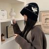 Warm Snowflake Beanies Printed Printing Knit Cap Casual Jacquard Knitted Hat  Outdoor