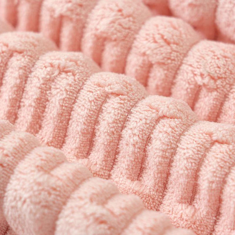 5 Stück schnelltrocknendes, weiches, saugfähiges, fusselfreies, verdicktes Handtuch aus Bambus-Fleece für den Einsatz im Schlafsaal, Gesichtshandtuch zum Waschen des Gesichts