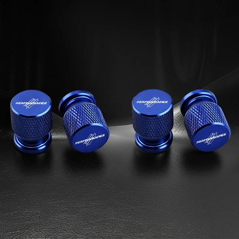 4Pcs Aluminum Car Wheel Tire Valve Caps Tyre Rim Stem Covers Airdust Waterproof For BMW M Performance Logo 1 3 5 Series X1 X3 X5 gjvc84