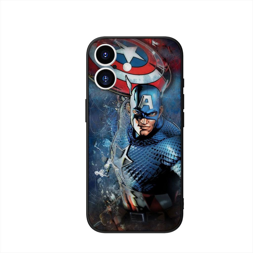 Captain America Shield Marvel Case for Motorola Moto G54 G05 G24 G55 G75 G85 G15 G57 G86 Power Edge 50 30 Ultra Fusion neo Pro