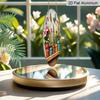 2D Flat Aluminum Flower Pot and Butterfly-Themed Wall Decor 7.87 Inches X 7.87 Inches Rustic Style Perfect for Gardens, Farmhouses, Bars, Cafes