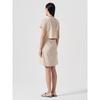 8SECONDS Backless Mini Dress Beige
