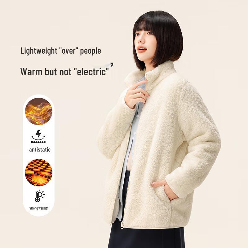 Women's Fleece Stand-Collar Warm Jacket