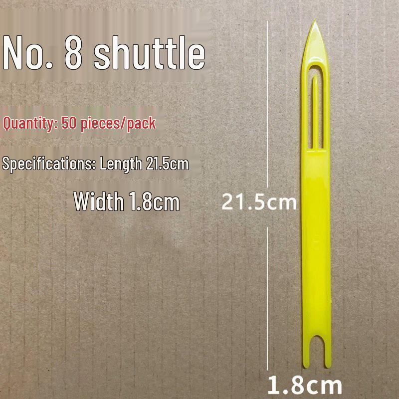 .Net Mending Shuttle: Stainless Steel Fish & Shrimp Casting Tool with Plastic Accessories