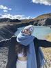 Solid Color Atmosphere Scarf Girls Winter New Korean Version Student Versatile Thickened Macaron Color White Scarf Tide