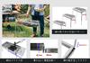 ONOE Stainless Steel BBQ Grill camping BBQ person adjustable leg BBQ charcoal CR-M (CR-M-ST) [Fire pit, equipment, grill, 6-7 capacity, length, grill]