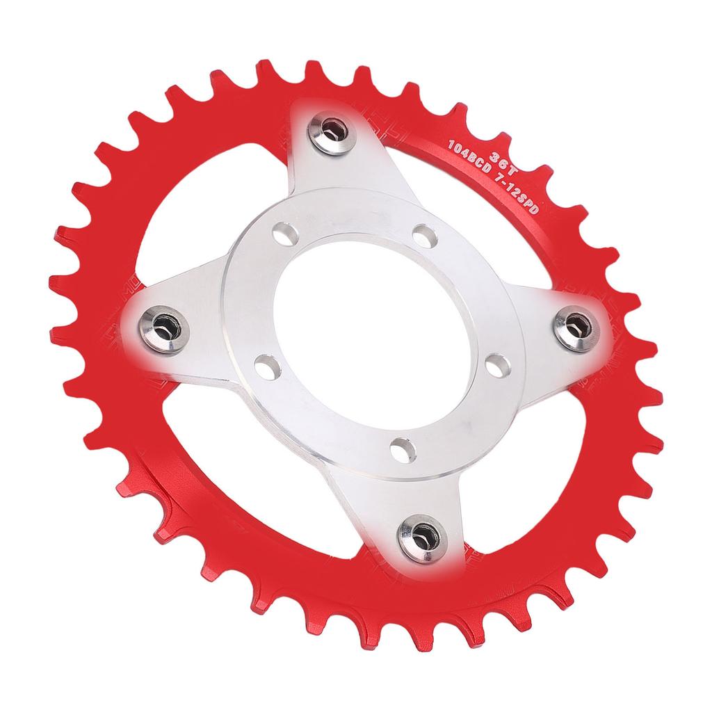 Motor Bike Gear Adapter Mid Drive Chainring Spider Chain Conversion Kit for Bafang BBS01 BBS02 36T
