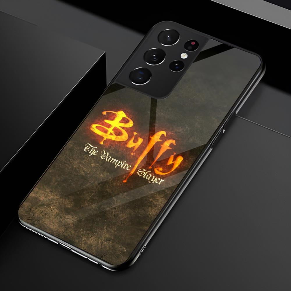 B-Buffy The V-Vampire Slayer Phone Case For Samsung S25 S24 Ultra 23 Fe 22 Plus Galaxy A54 A55 A16 A13 A24 A15 A25 Glass Cover