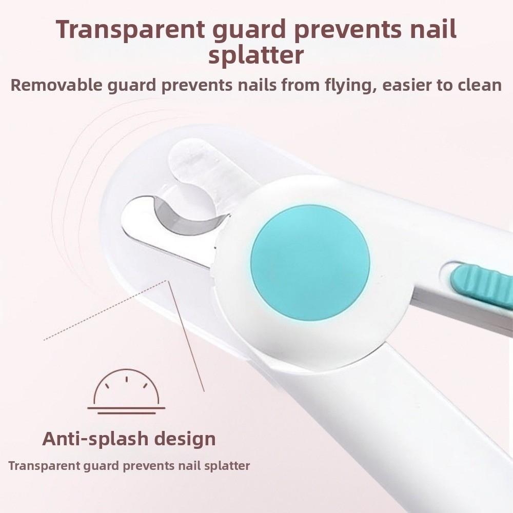Grooming Tools Safe Design Dog Nail Clipper LED Labor-saving Cat Nail Grinder Quiet with Nail File Pet Claw Trimmer Small Dogs