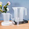 Large Plastic Measuring Cup 500ml 1000ml 2000ml 3000ml 5000ml Food Grade with Scale for Accurate Kitchen Baking Mixing