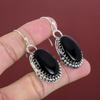 Black Onyx Earrings Natural Gemstone Earring 925 Sterling Silver Earring Handmade Earrings Black Onyx Jewelry Gifts For Wife Antique Earring