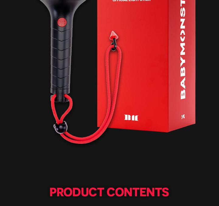 BABYMONSTER OFFIZIELLER Leuchtstab (Oberlicht)