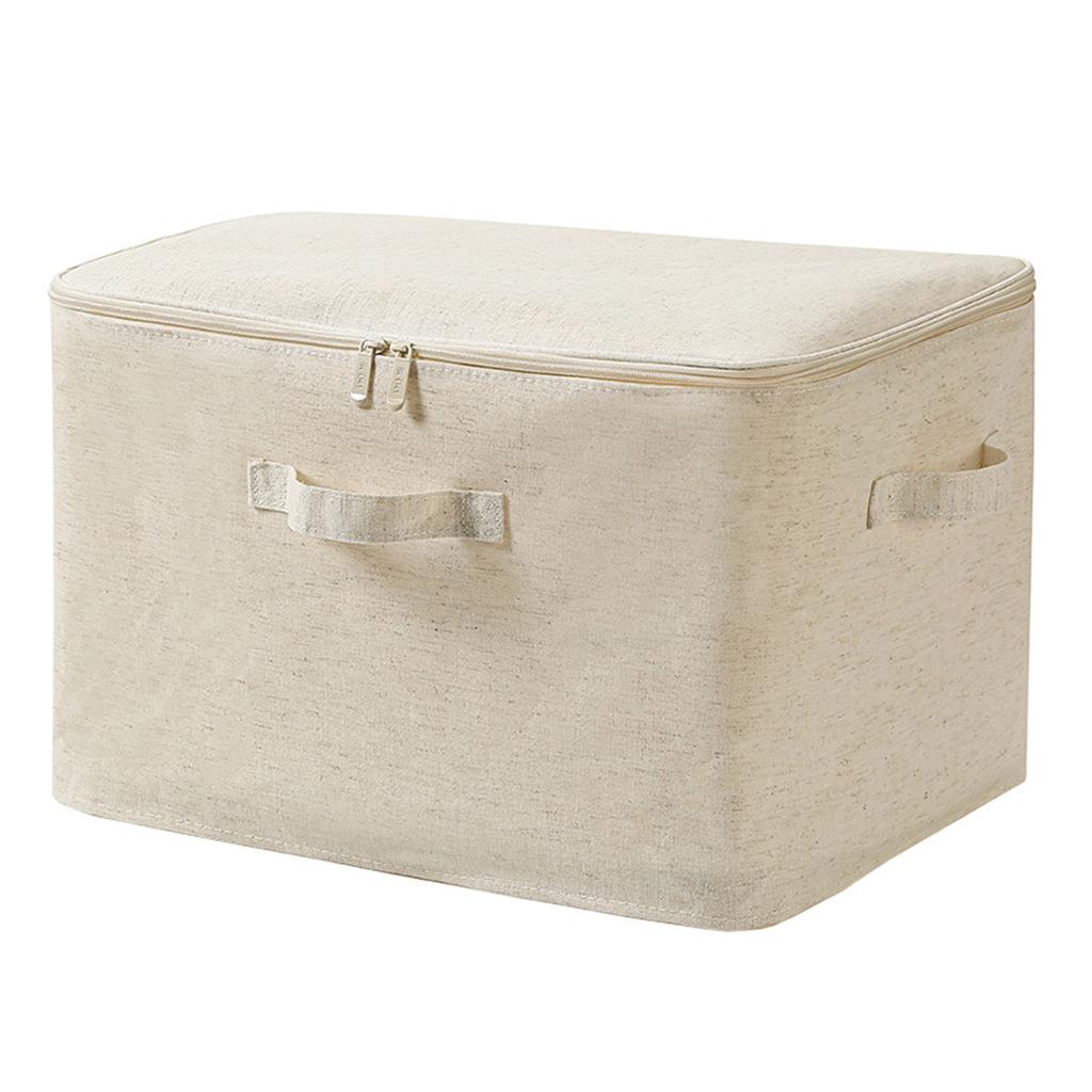 Collapsible Cloth Baskets Storage Box Waterproof and Dustproof  Organizer Bin for Comforters Bedding and Toys