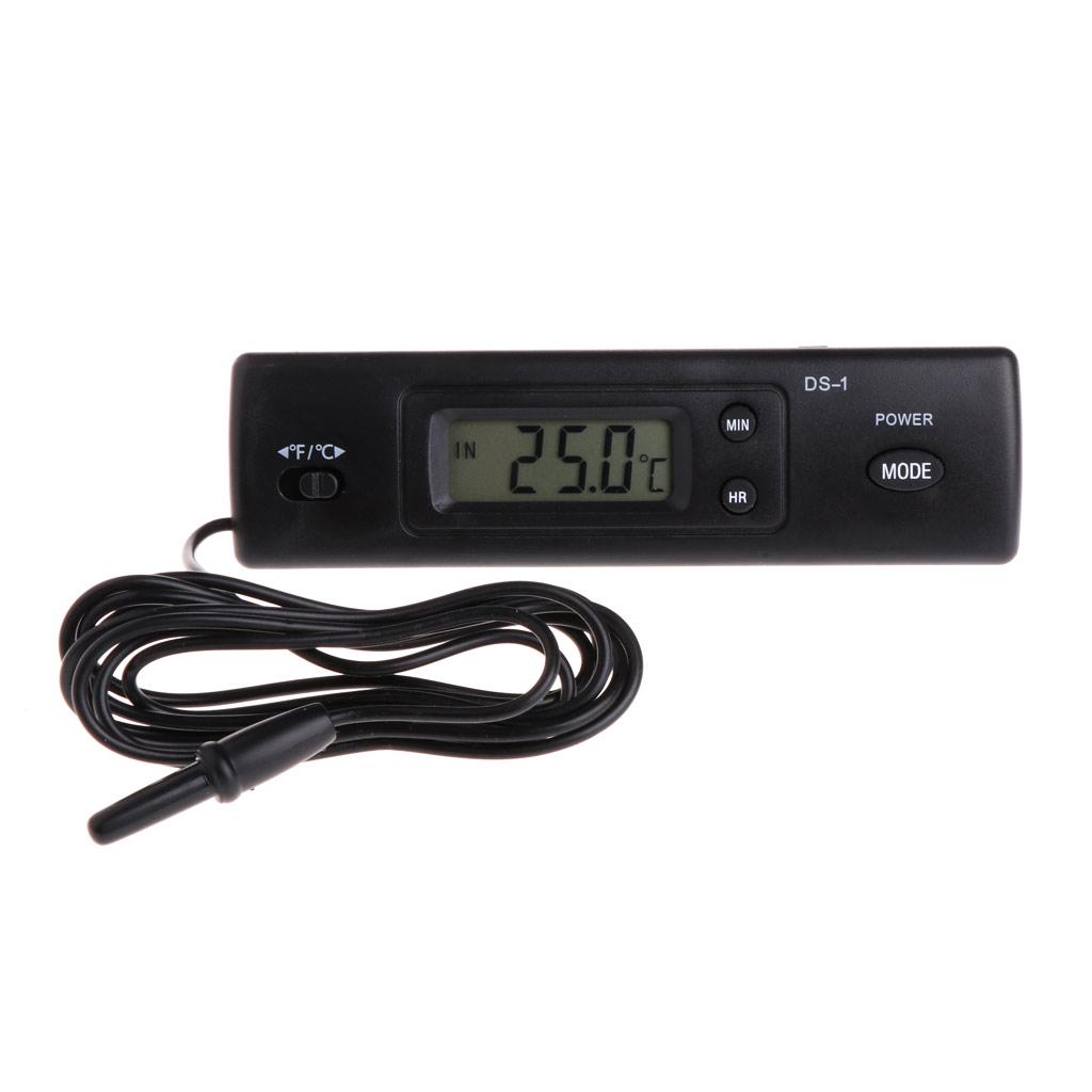 Aquarium Electronic thermometer Digital LCD Display Water Thermometer Gauge 1
