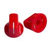 10Pcs Plastic Flush Head Guitar Knobs Guitar Amplifier Effect Pedal Knobs Replacement Pointers Control Knobs Guitar Part
