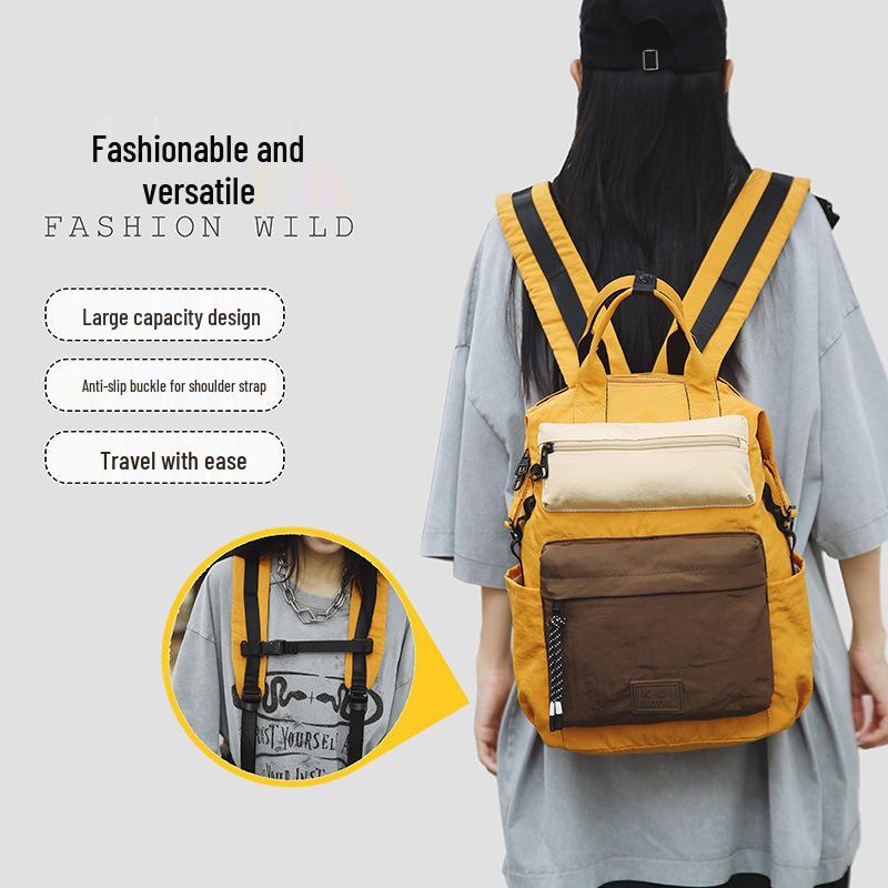 Unisex Leichter Outdoor-Rucksack mit großem Fassungsvermögen für Reisen und Schule