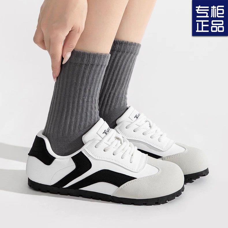 

Dexun обувь женская весна-лето взрыв круглый носок плоская подошва дутые туфли универсальная повседневная спортивная обувь для скейтборда 35