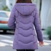 Fashion Winter Jackets Woman Parkas Hooded Loose Thick Warm Women's Long Coats