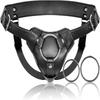 Unisex Adjustable Hollow Leather Wearable Pants for SM Play