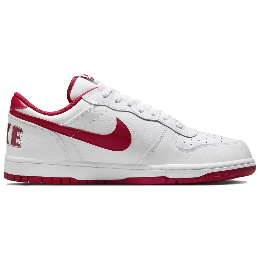 Big Nike Low White Gym Red Men Sneakers 355152-150