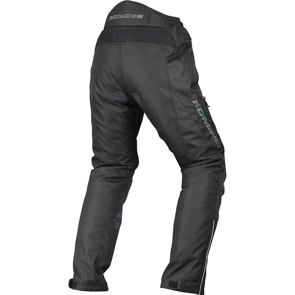 Komine Motorcycle Protective Winter Pants Size CE Stretch for and Spring - Jupiter, Black, L, PK-918 1013, Waterproof, Protective, Certified,