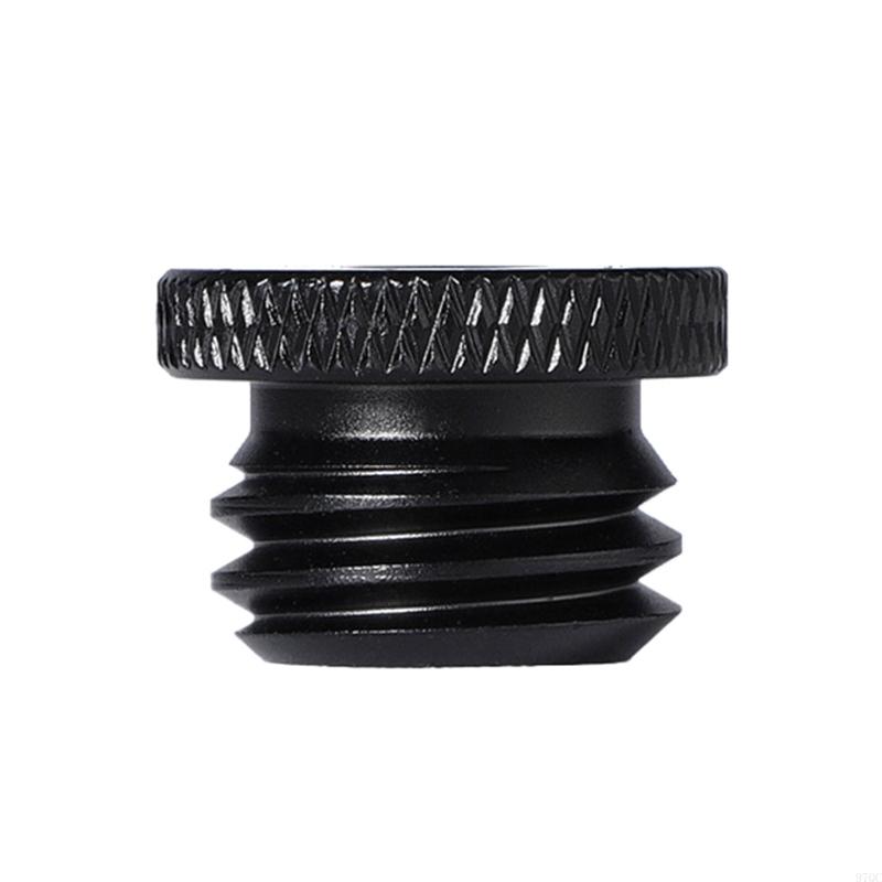 Mikrofonständer-Adapter 1/4 auf 5/8-11 Montieren Sie Kameras und LCD-Monitore auf einem Mikrofonständer für den Adapter einer Stativ-Wasserwaage