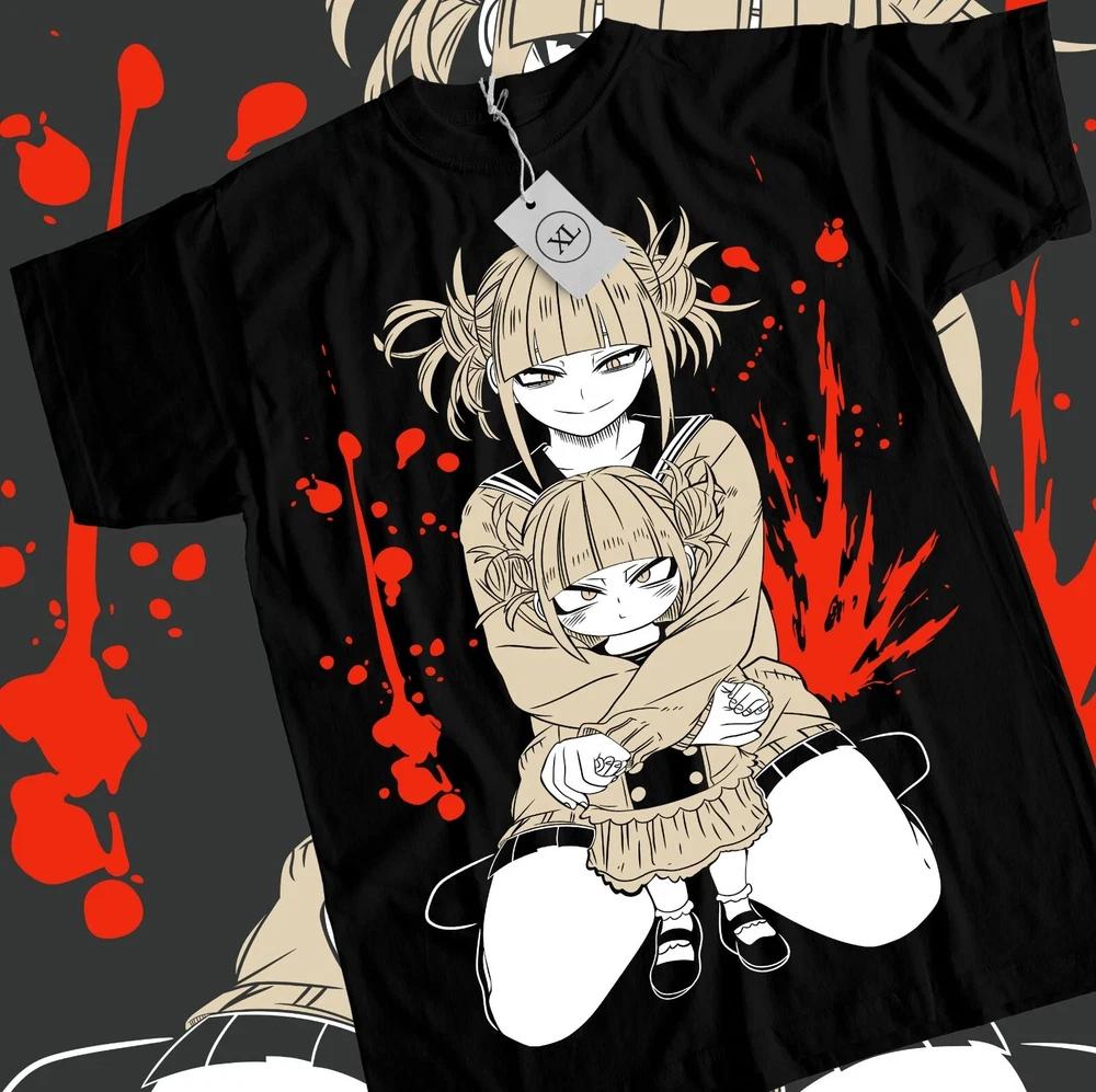 Himiko Toga Tshirt Izuku Midoriya My Hero Academia Girl Kawaii Shirt All Size S