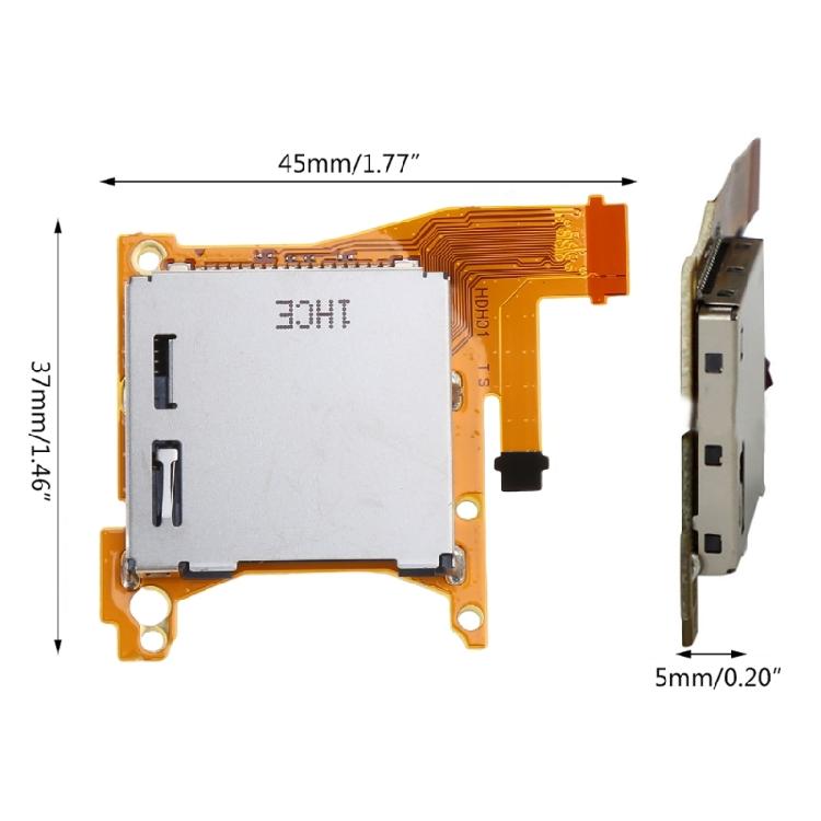 Compatible for W/ Repair Parts Game Card Reader Slot Module Replaceme
