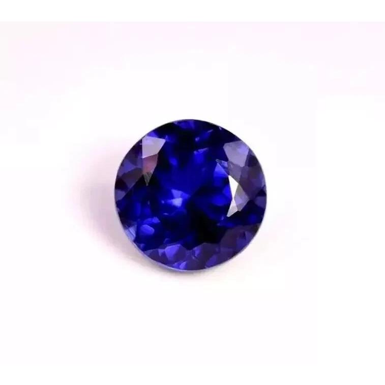 Round Cut Natural Amazing Kashmiri Blue Sapphire 8-12 Ct Beautiful Gemstone