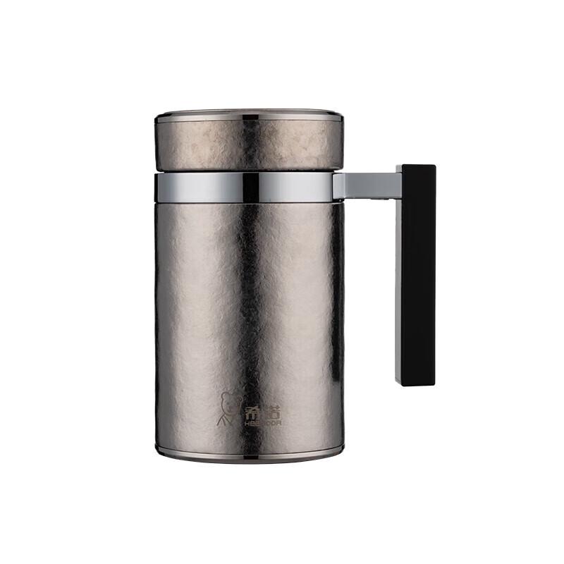 Xinuo Pure Titanium Insulated Business Mug with Handle