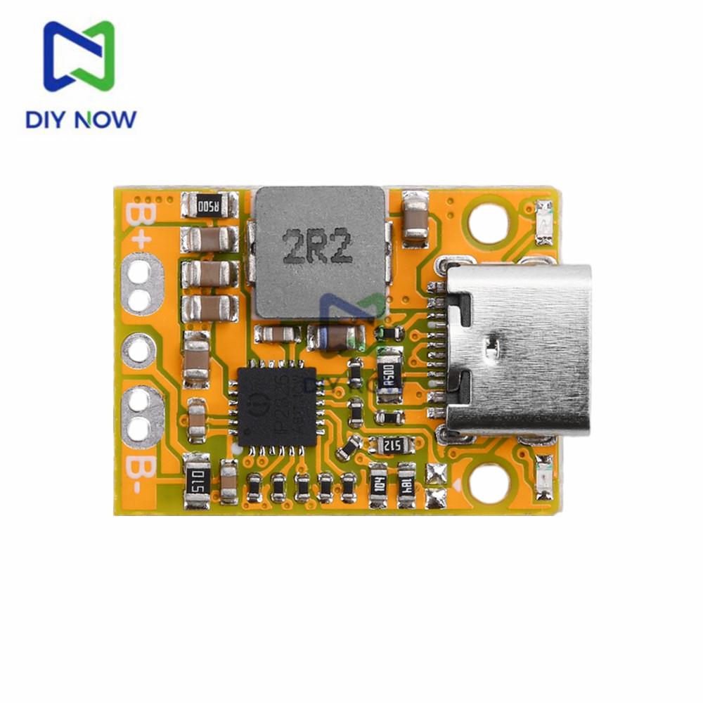 Μονάδα Φόρτισης Μπαταρίας Li-Ion Mini Τύπου C 2/3S με Υποστήριξη Γρήγορης Φόρτισης QC με Ενδεικτικές Λυχνίες Φόρτισης