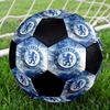 Pallone da Calcio Indoor Chelsea FC Colorato Per Tutte le Età Misura 5 Cucito a Macchina PVC Pronto per la Competizione Resistente Alto Rimbalzo