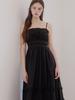 EIGHT DAYS A WEEK Ellie Frill Dress Black Ad475