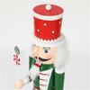 Nutcrackers Display with Ribbon Scepter Home Decoration 50CM Tall Nutcrackers Figure Candy Series for Christmas Display