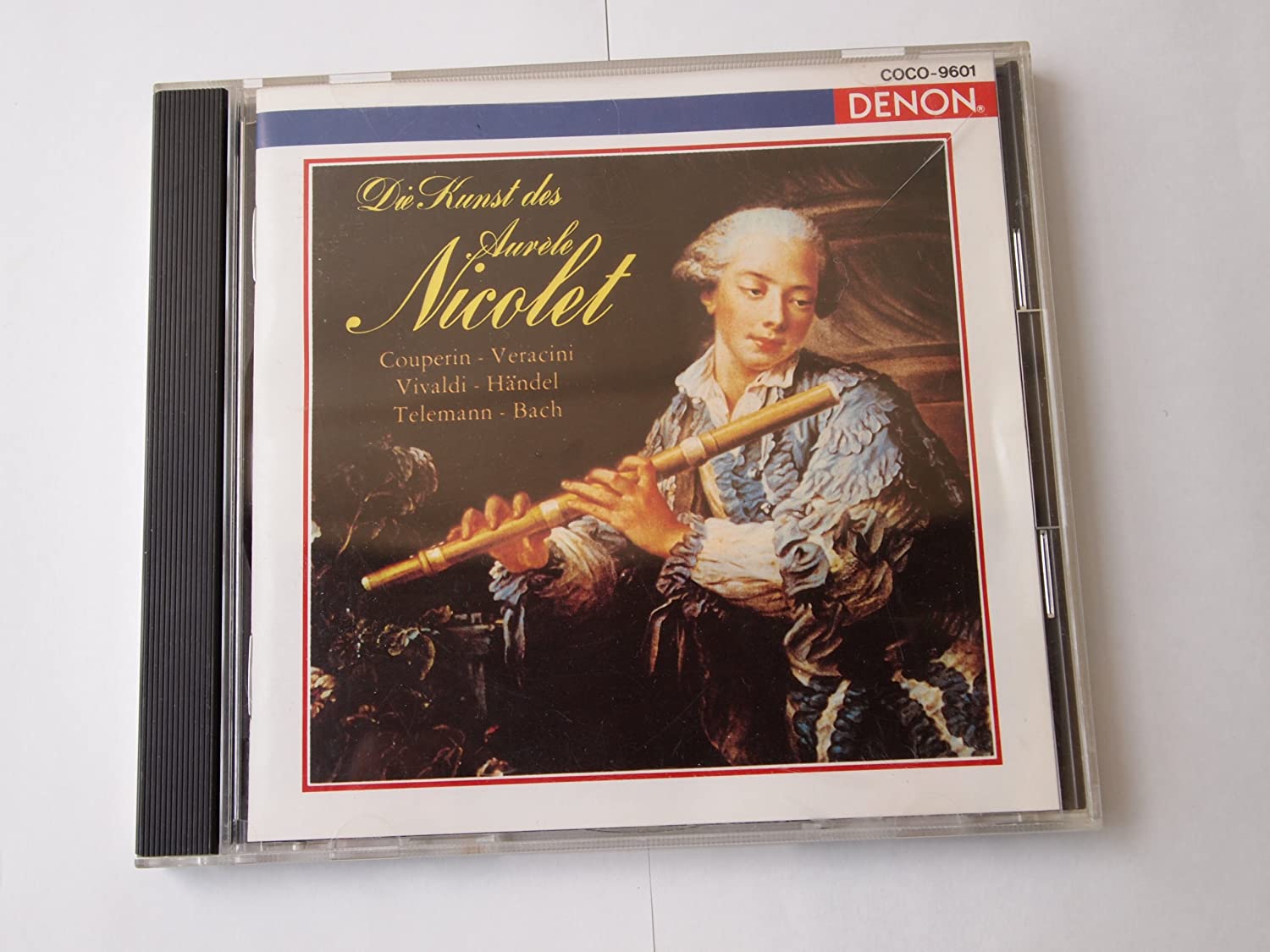 

CD NICOLET (AUREL), COUPERIN, VERACINI - Royal Concert No. 4 in E minor COCO9601 Japan ObiClassical Used