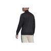 Adidas Logo Stand Collar Printed Jacket Men Outerwear Black FK9023