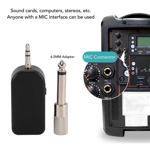 Wireless Flute Microphone, Accurate Sound Pickup, 360 Rotation Design for Brass Instruments, with Shock Mount for Guitar, Violin, Accordion, Long-Ran