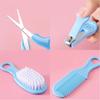 Convenient Baby Care Kit Must Have Accessories Infant Toddlers Head Brush Hair Comb for Gentle Cleaning and Trimming