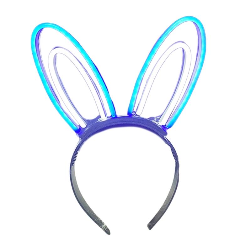 

Легкий Аксессуар для Волос Светодиодная Вечеринка Головной Убор Регулируемый Для Фестивалей Косплея Головной Убор Модный Режимы Освещения