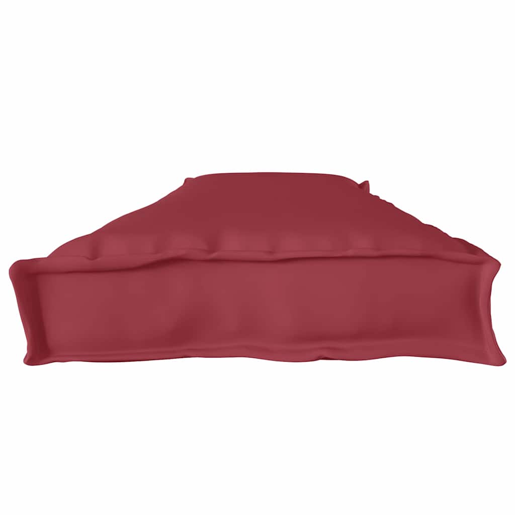 Pallet Cushion Wine Red 180 X 40 X 8 Cm Oxford Fabric