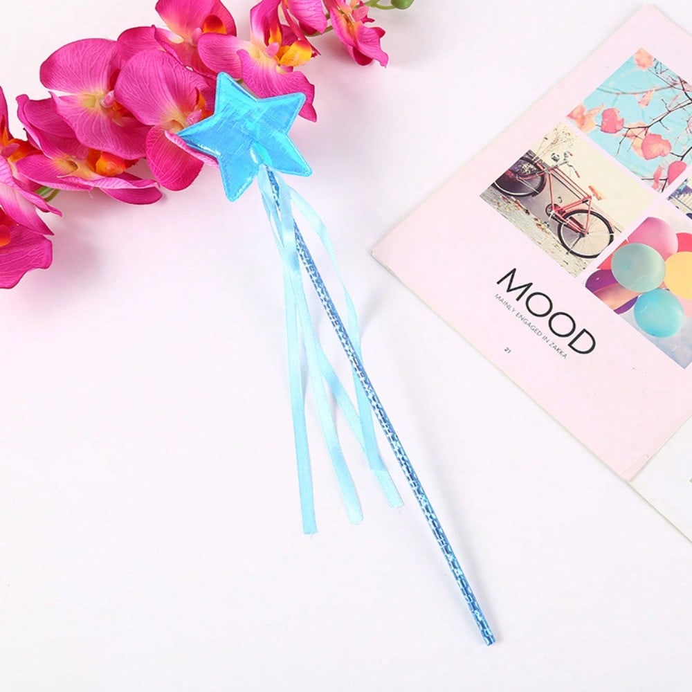 

Princess Magic Wand Set, Shiny Star Fairy Wands, Party Favor Gifts, Ideal For Easter, Birthday, Wedding, Anniversary Celebrations default