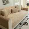 Fall and Winter Short Plush Sofa Covers High Quality Non-Slip Couch Cushion Living Room Decoration Nordic Universal Sofa Towel