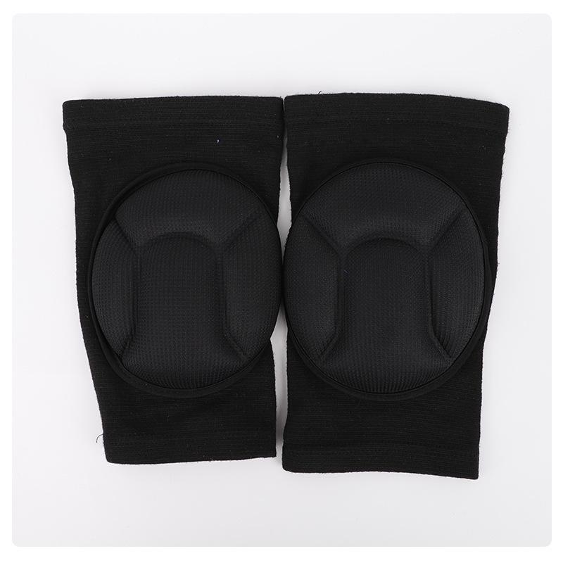 

Turtle Shell Anti-Collision Thickened Knee Pads for Dancing, Kneeling, Basketball, and Sports Protection S (80-120 lbs) чёрный