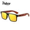 DUBERY New wooden-framed sunglasses, polarized sunglasses for men and women, European and American style D833