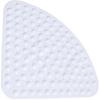 Shower Mats Shower Non-slip, Anti-slip Mat, Antibacterial, Anti-mold, Quarter Circle, Corner Area, Bathtub Mats Bath Mat With Suction Cups For Bathtub